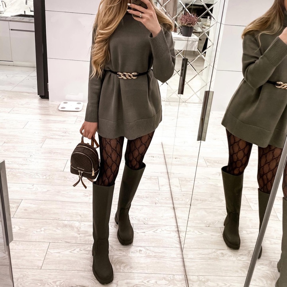 ✨BLOGGER FAV✨ NWT Zara Link Belt - Picture 1 of 9